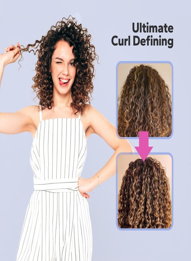 StyleShark 3 in 1 Styling Cream (250ml), Ultimate Curl Cream for Curly & Wavy Hair, Anti-Frizz, Curl Defining & Smoothing, Hair Care Essentials for Frizz Control, Heatless Curls, Slick Back Styles - Image 3